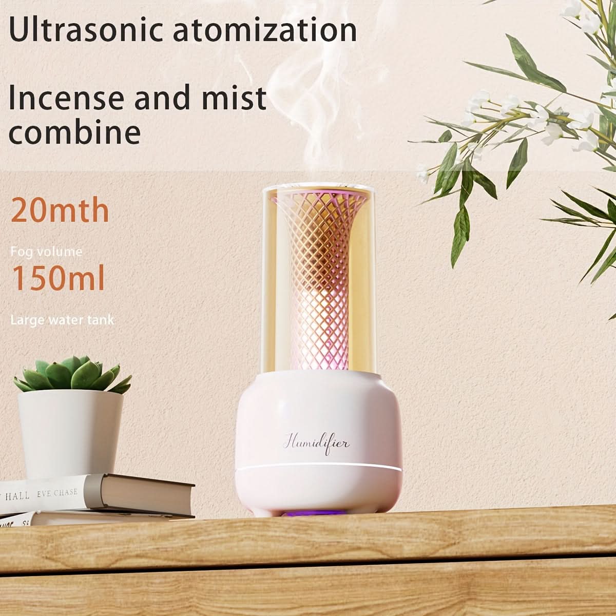 Ultrasonic Humidifier with LED Night Light