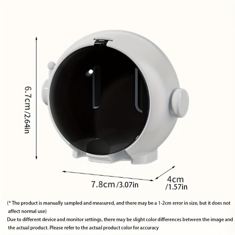 Astronaut Wall-Mounted Toothbrush Holder Organizer