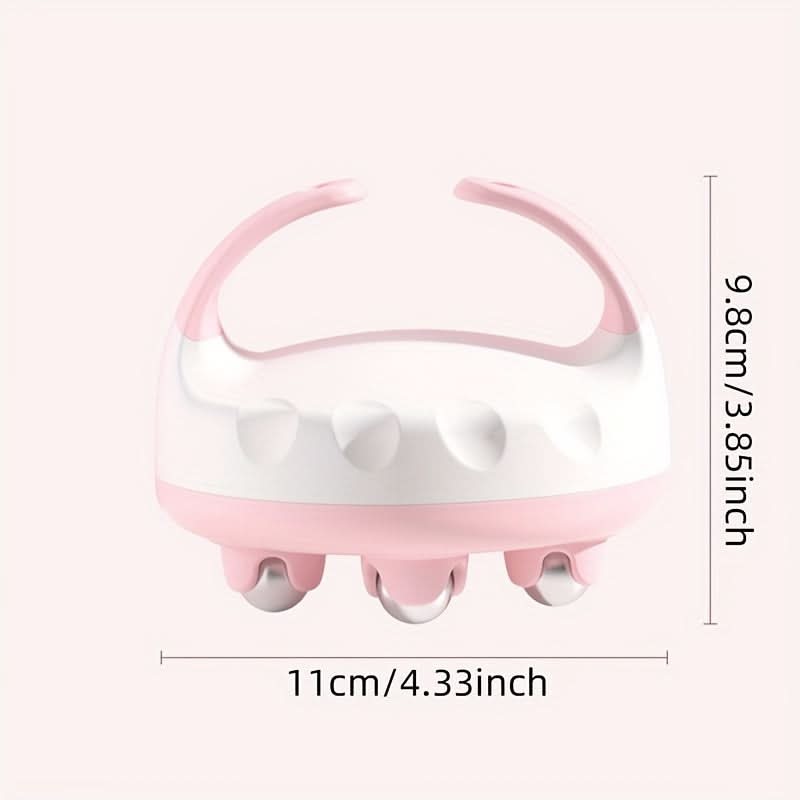 Handheld Full Body Massager with 360° Roller Ball