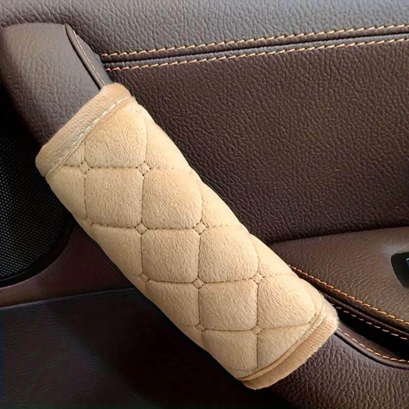 Quilted Car Door Handle Grips – Soft Non-Slip Heat Insulation Protectors