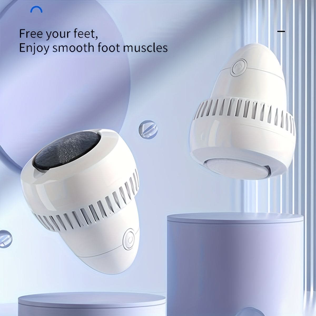 Rechargeable Electric Foot Grinder for Calluses