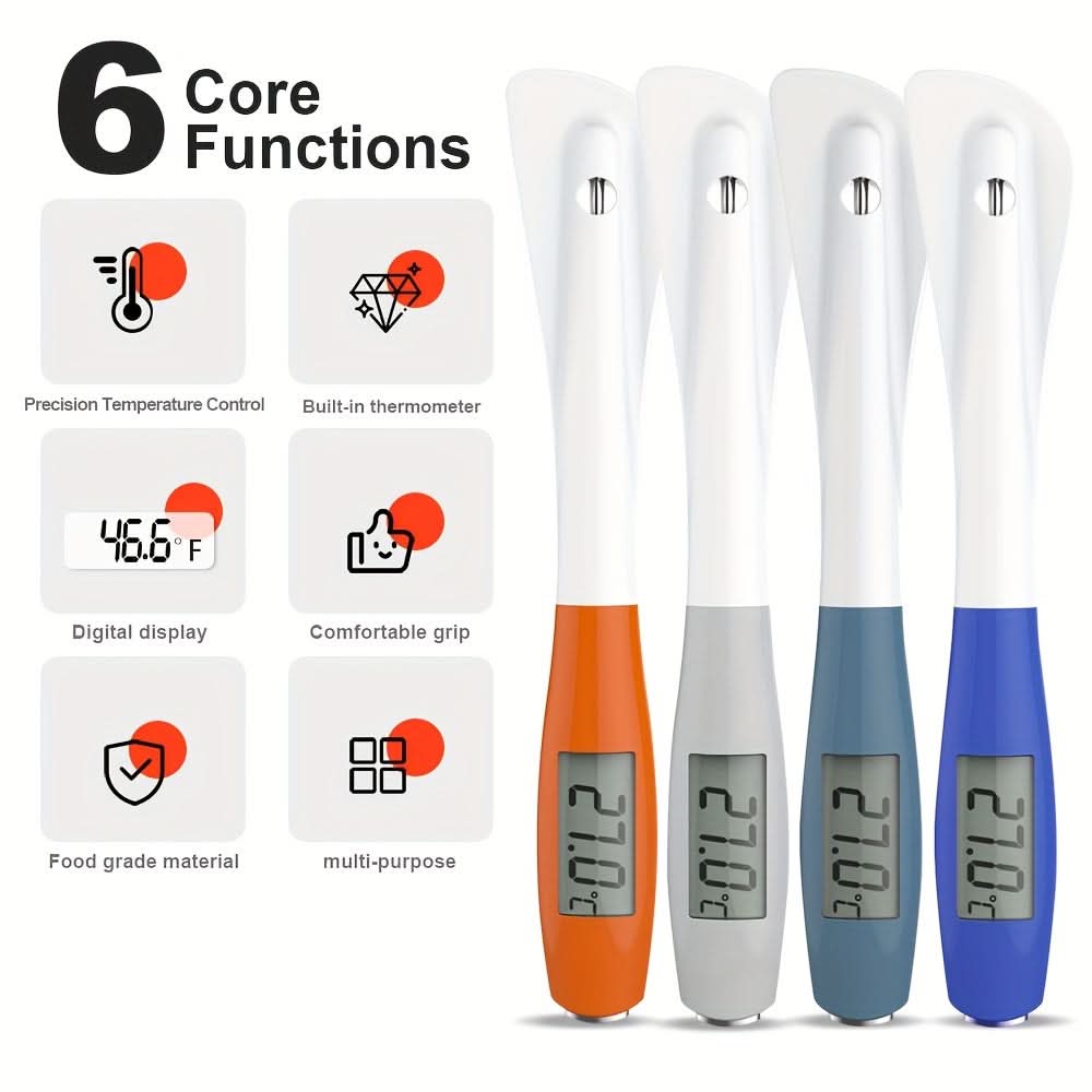 Digital Candy Thermometer Spatula – -50°C to 300°C Range