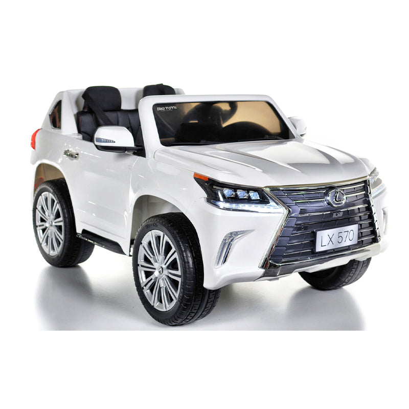 Lexus LX 570 Remote Control 12V Battery Operated Ride On Car White