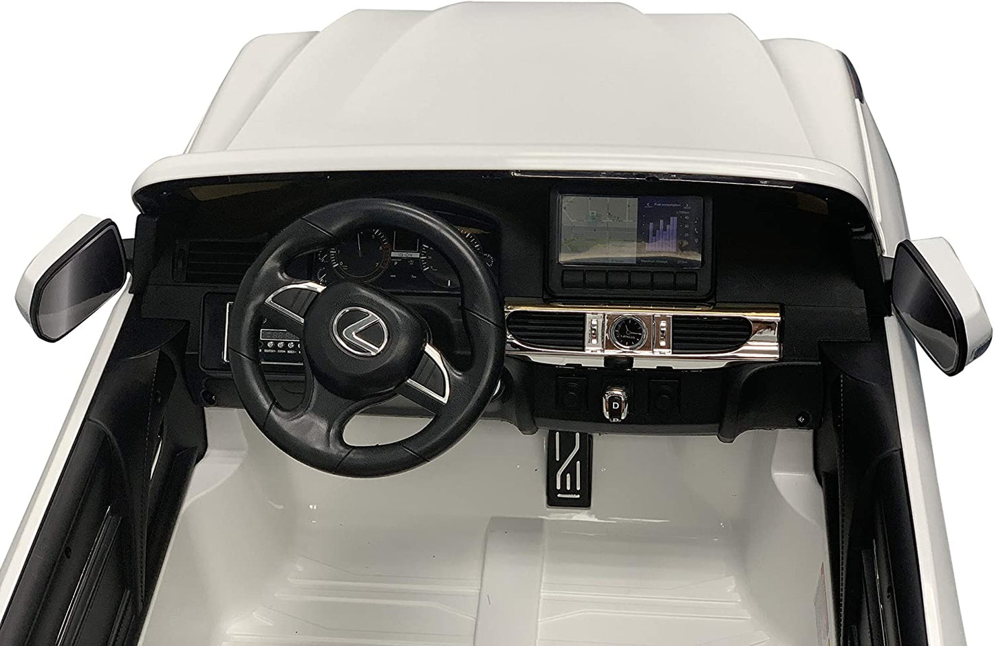 Lexus LX 570 Remote Control 12V Battery Operated Ride On Car White