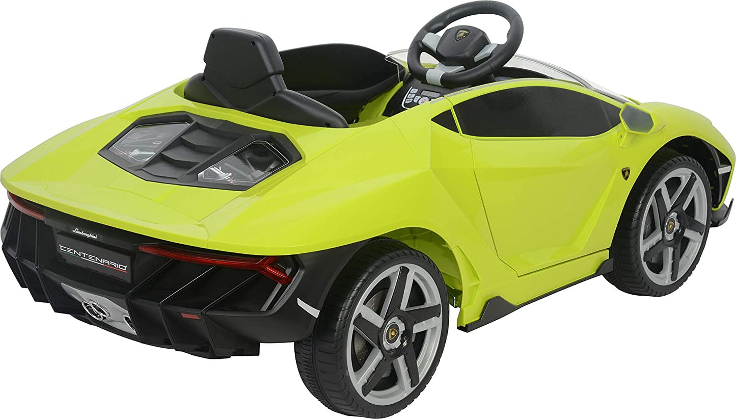 Lamborghini 12V Battery Operated Ride On Car Eva Green