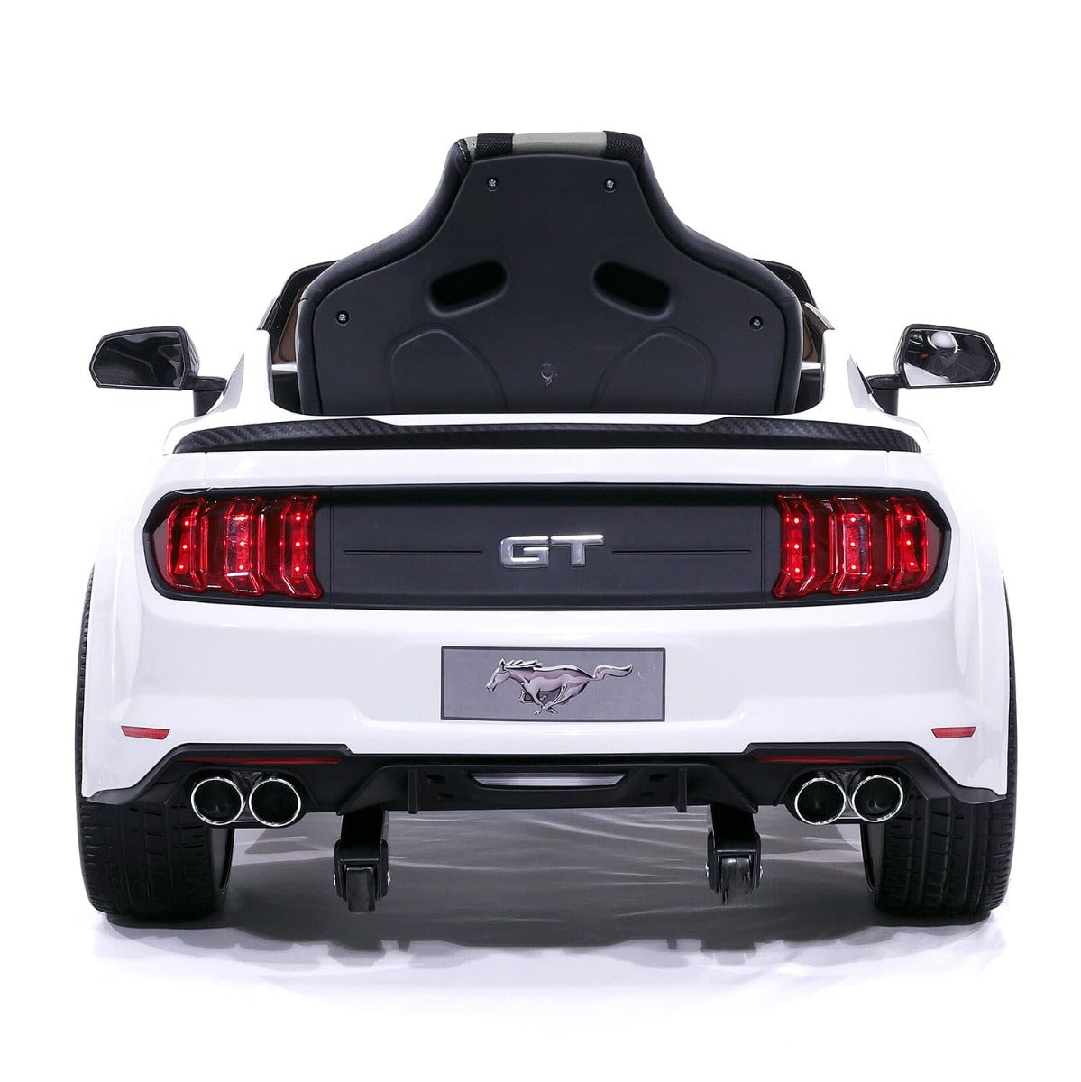 Ford Mustang 12V Battery Operated Kids Ride On Car White