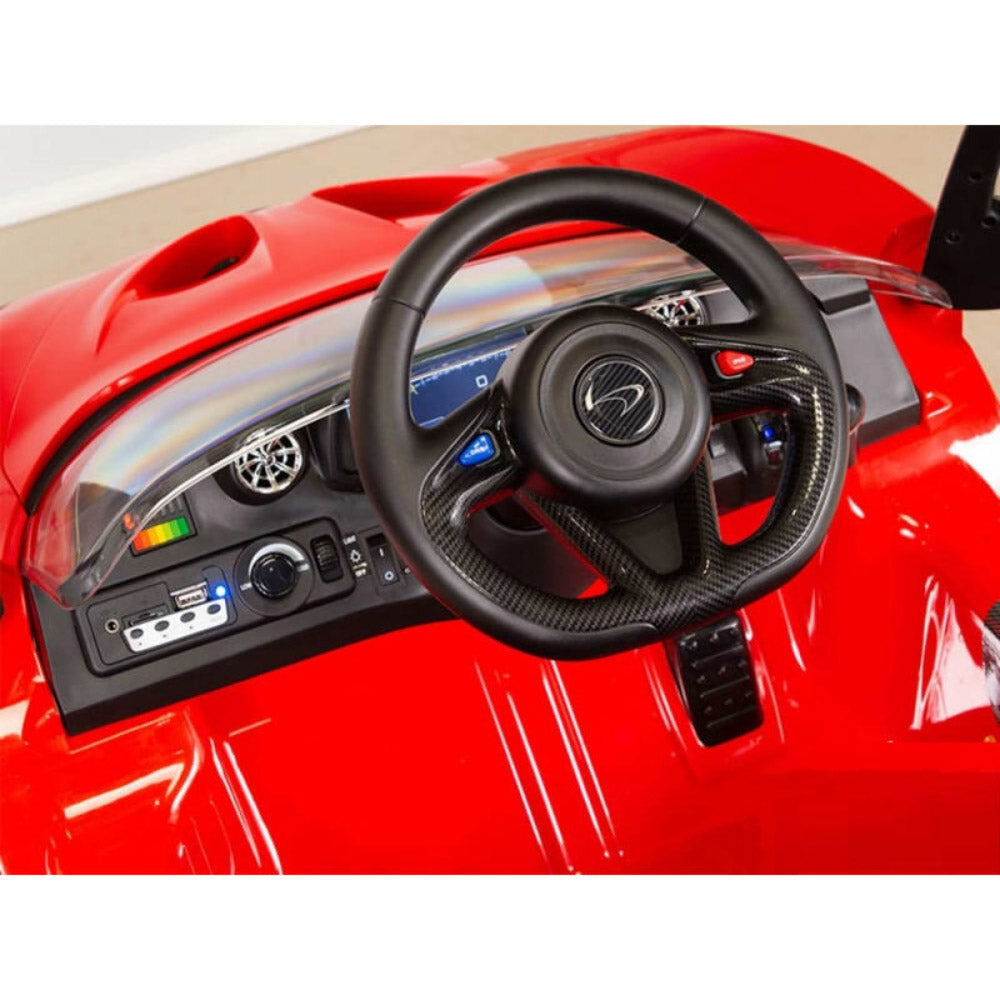 McLaren 6V Battery Operated Ride On Car Red