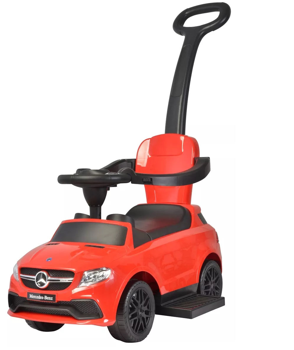 Mercedes Benz Kids Push Ride on Car Assorted