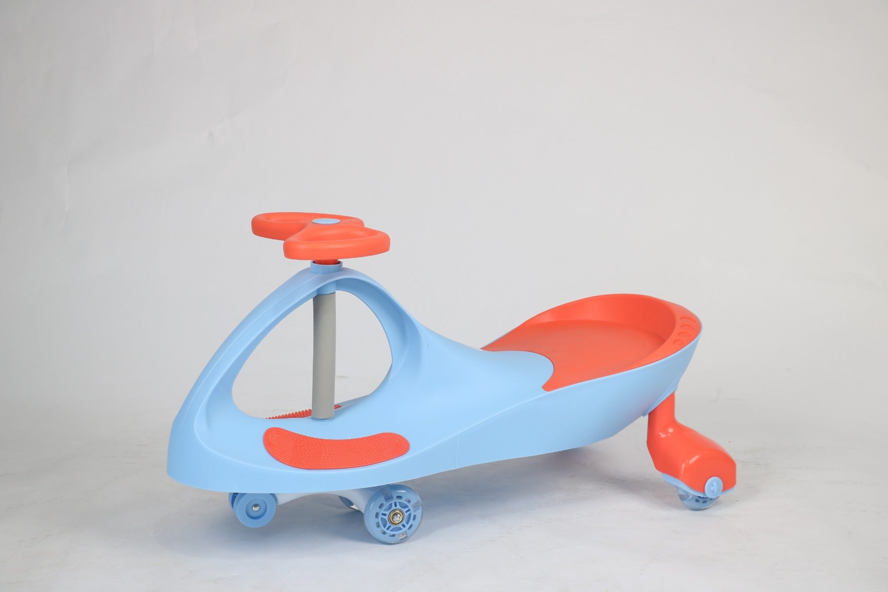 Swing Car for Kids without Lights and Sounds Blue