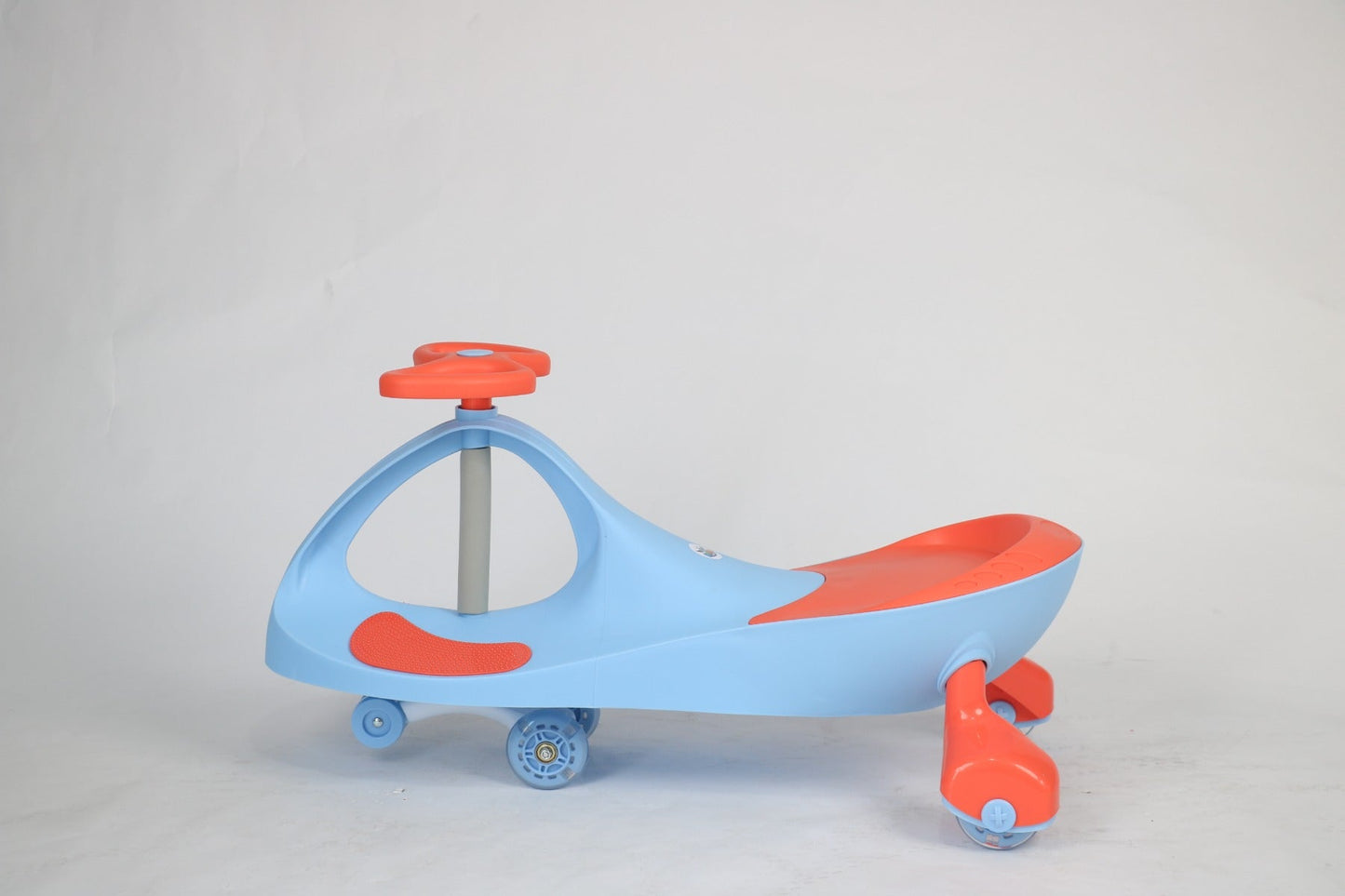 Swing Car for Kids without Lights and Sounds Blue