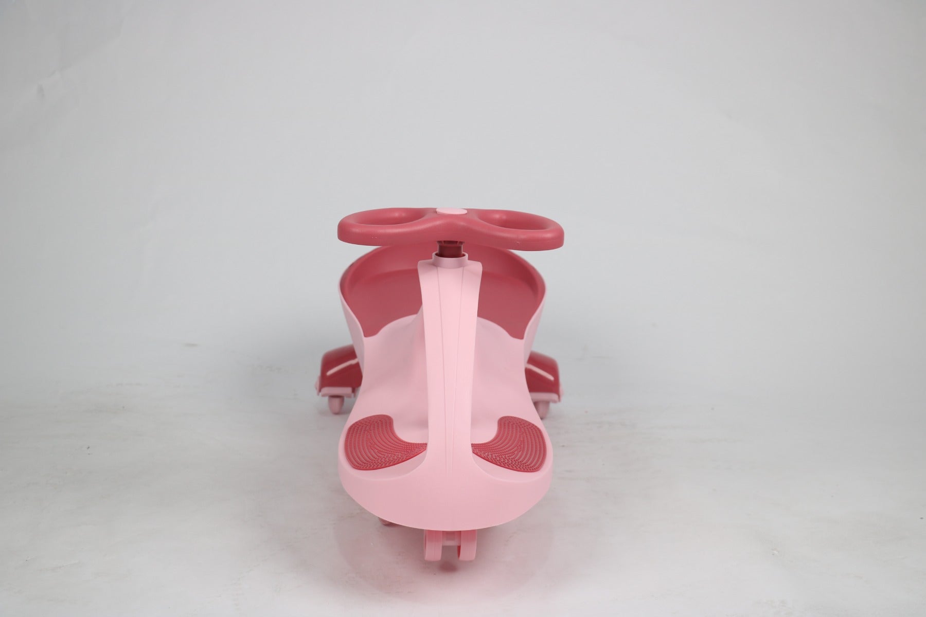 Swing Car for Kids without Lights and Sounds Pink
