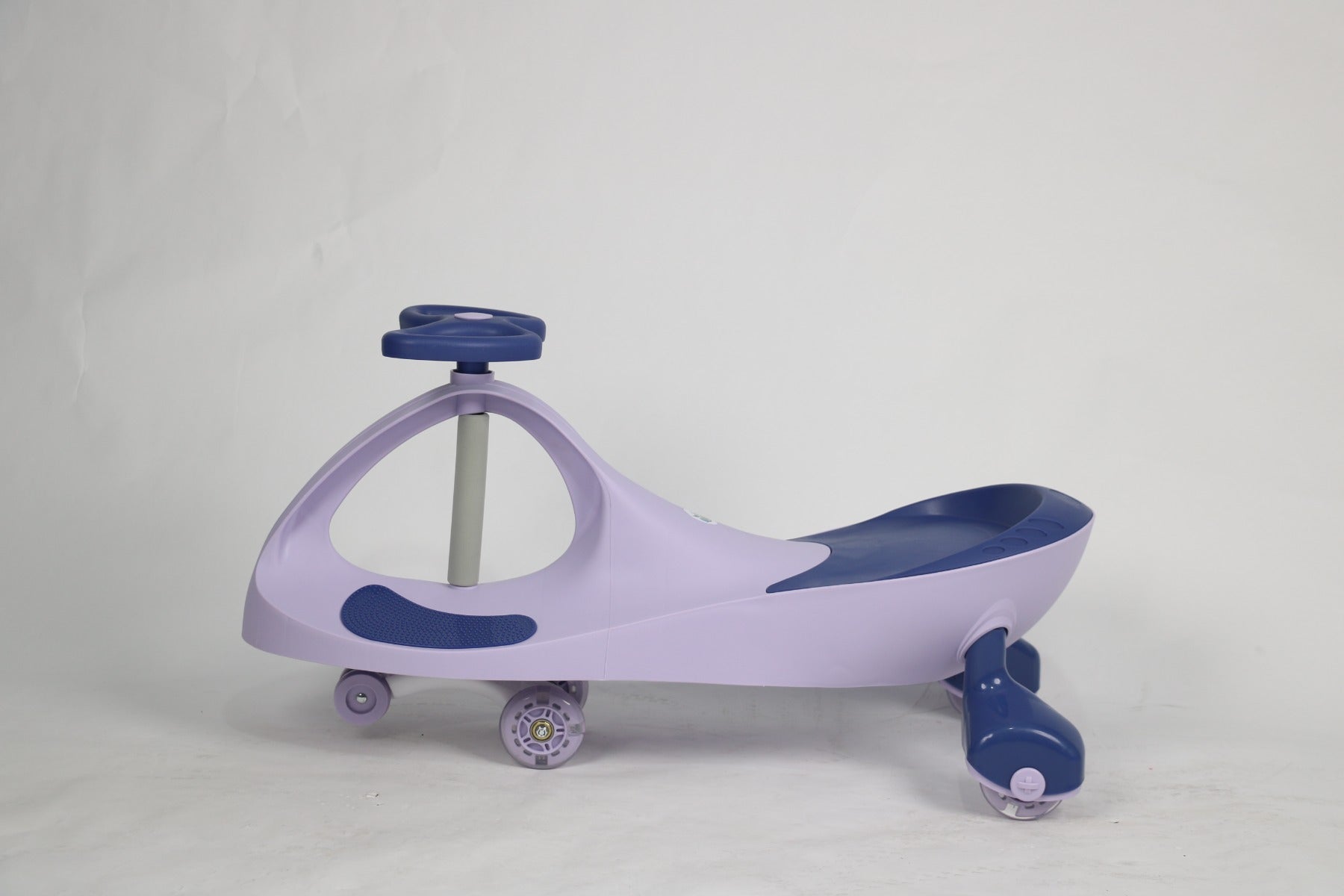 Swing Car for Kids without Lights and Sounds Purple