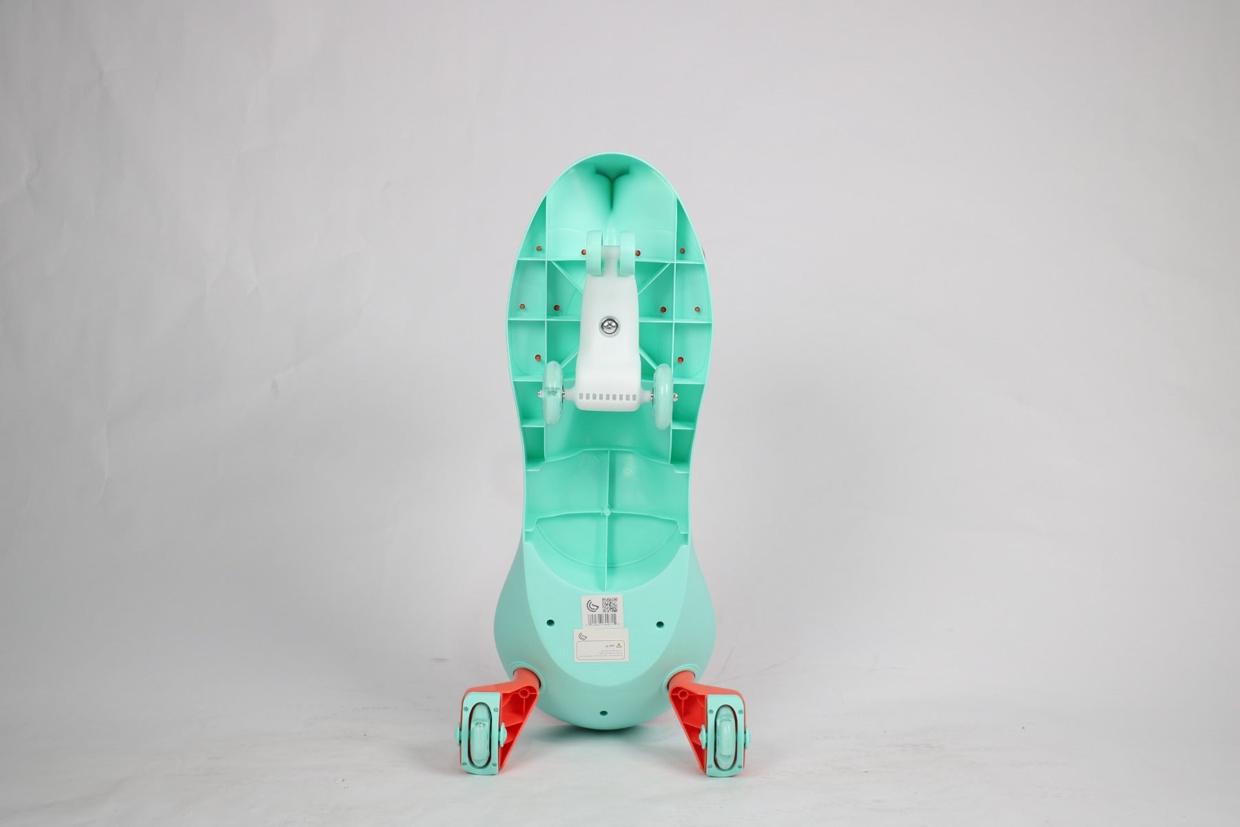 Swing Car for Kids without Lights and Sounds Orange