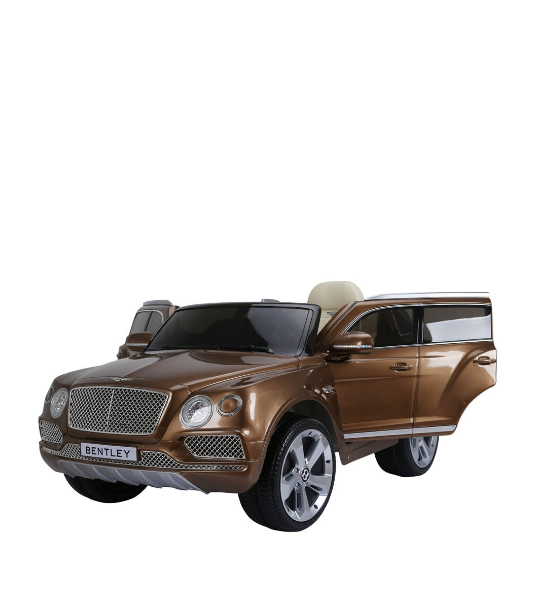 Bentley Mulsanne 12V Battery Operated Kids Ride On Car Gold Colour