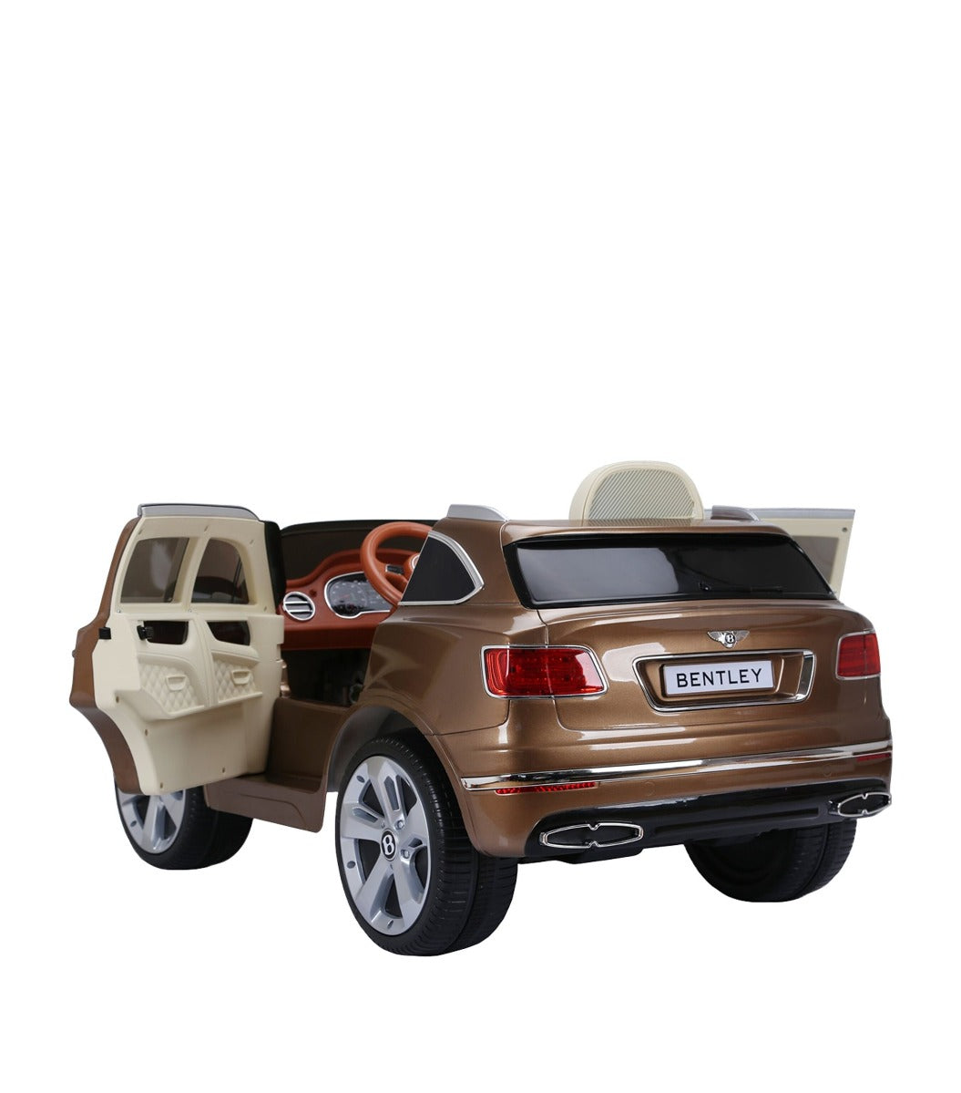 Bentley Mulsanne 12V Battery Operated Kids Ride On Car Gold Colour
