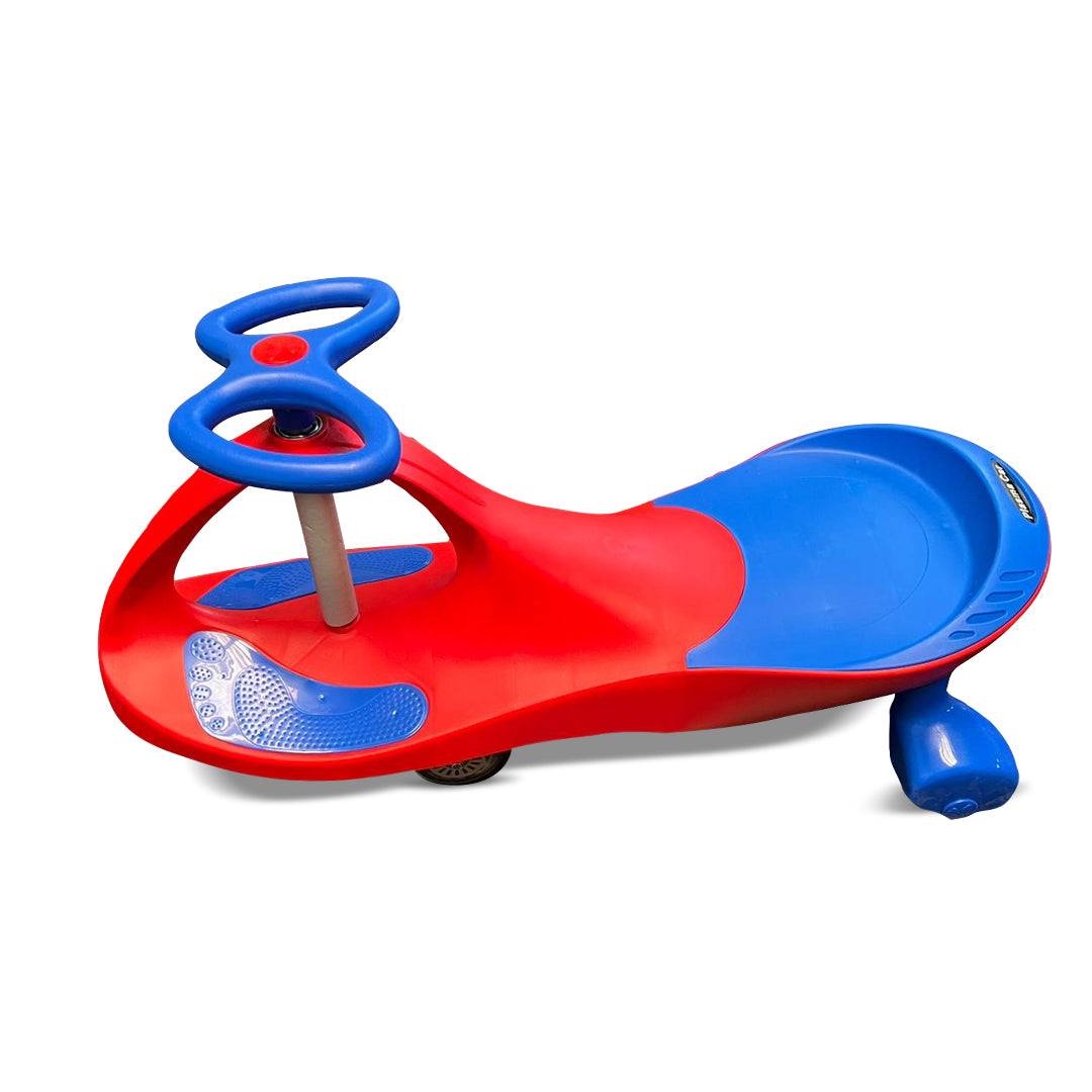 Baby Swing Car With Lights On Wheels Assorted