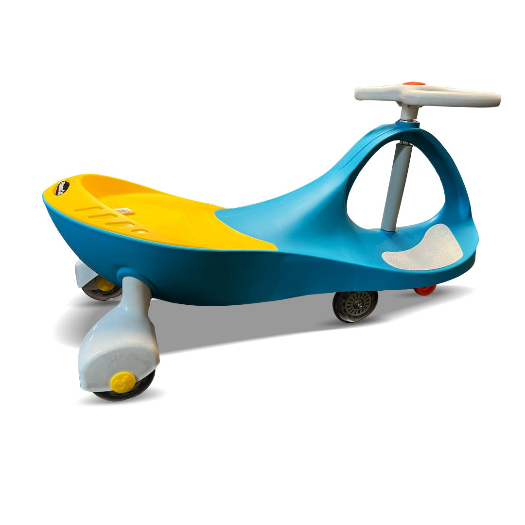 Baby Swing Car With Lights On Wheels Assorted