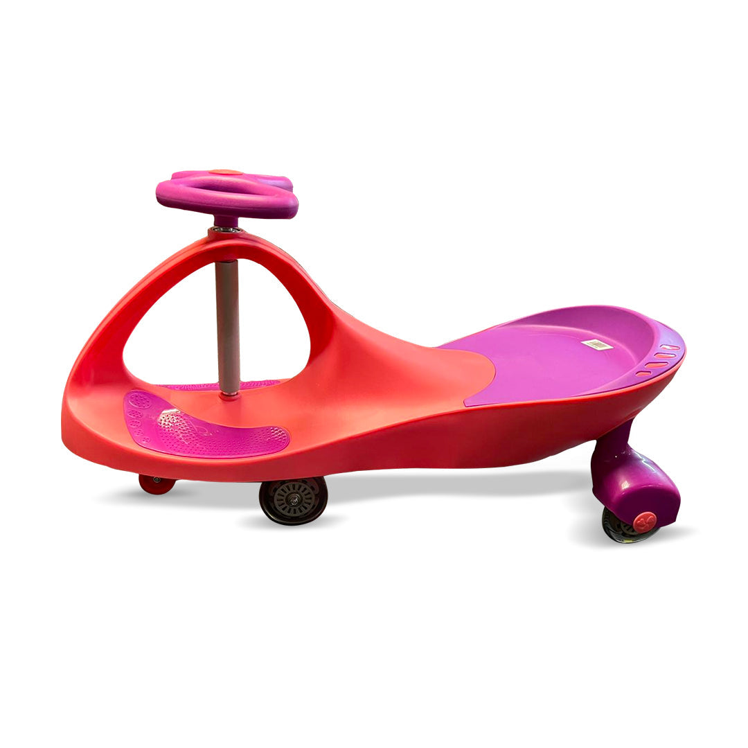 Baby Swing Car With Lights On Wheels Assorted