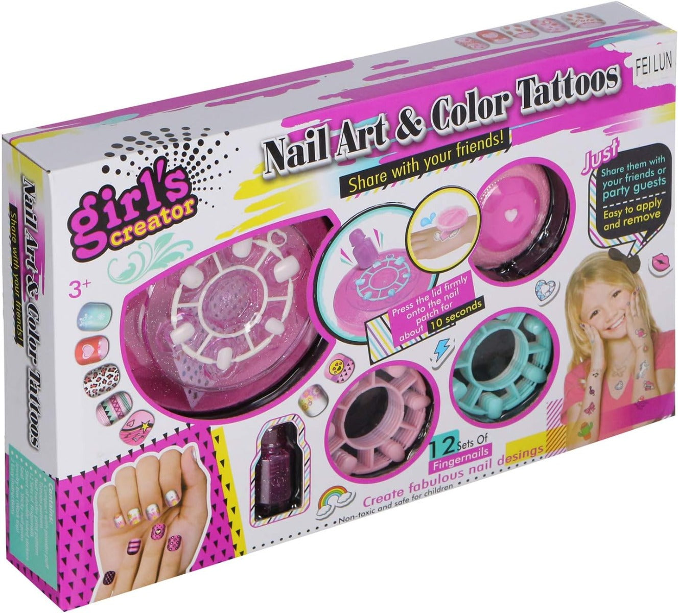 Girls creator nail art studio endless nail designs