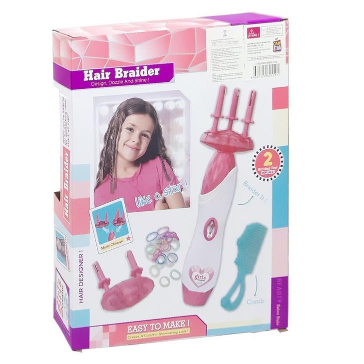 Girls creator 2 in 1 hair braider set