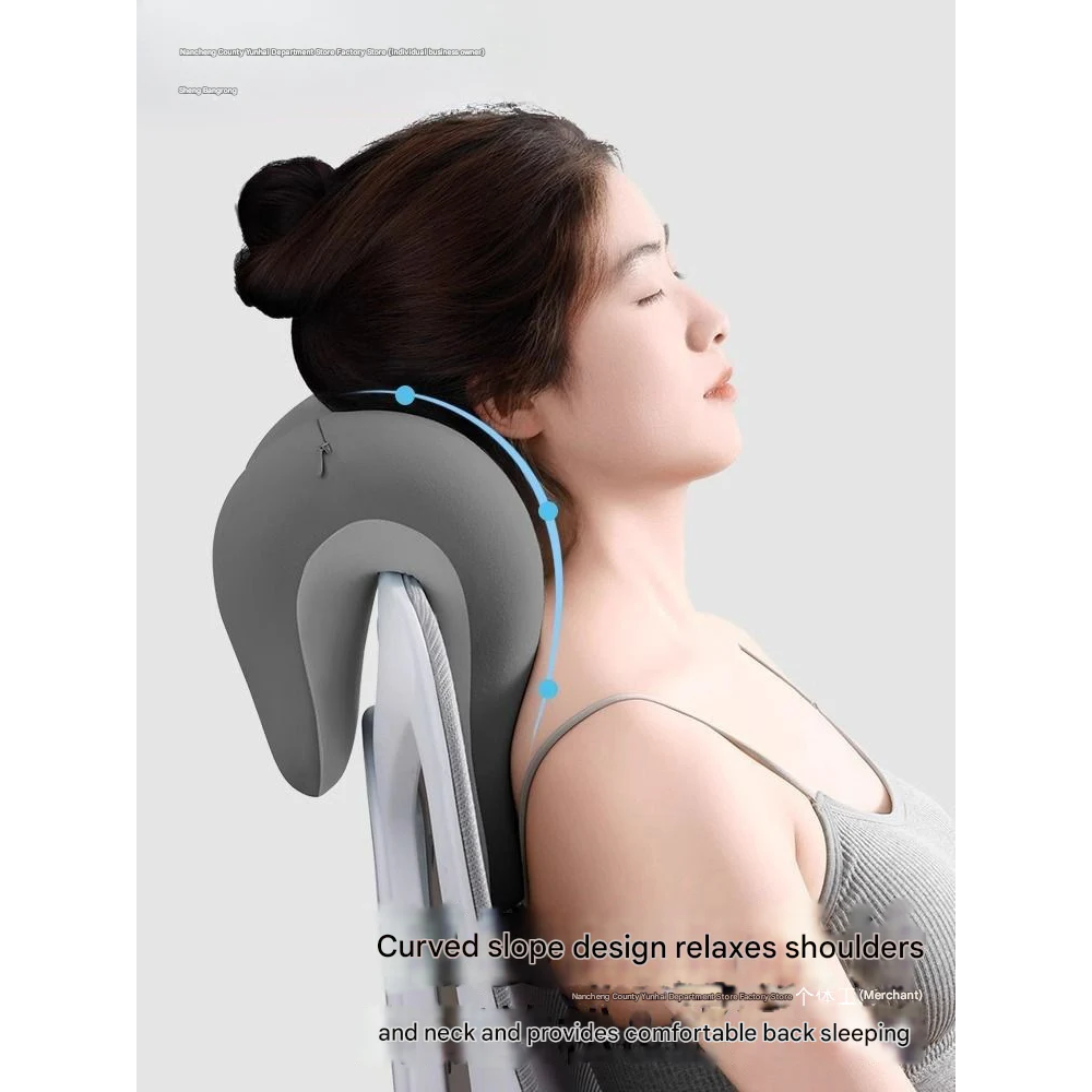 Memory Foam Nap Pillow – U-Shaped Office Headrest for Desk, Neck Support Cushion