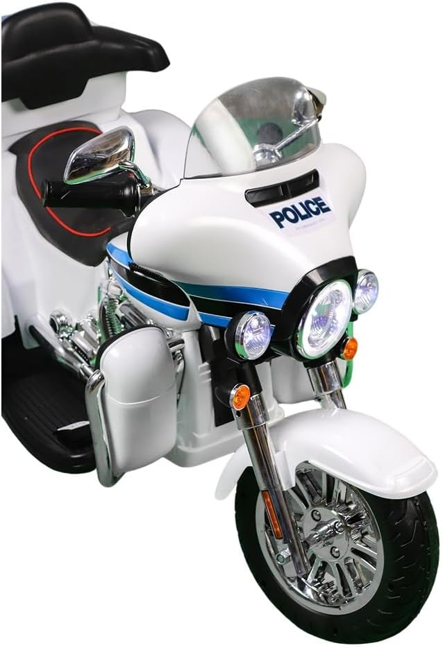 Police Style Battery Operated Ride On Bike