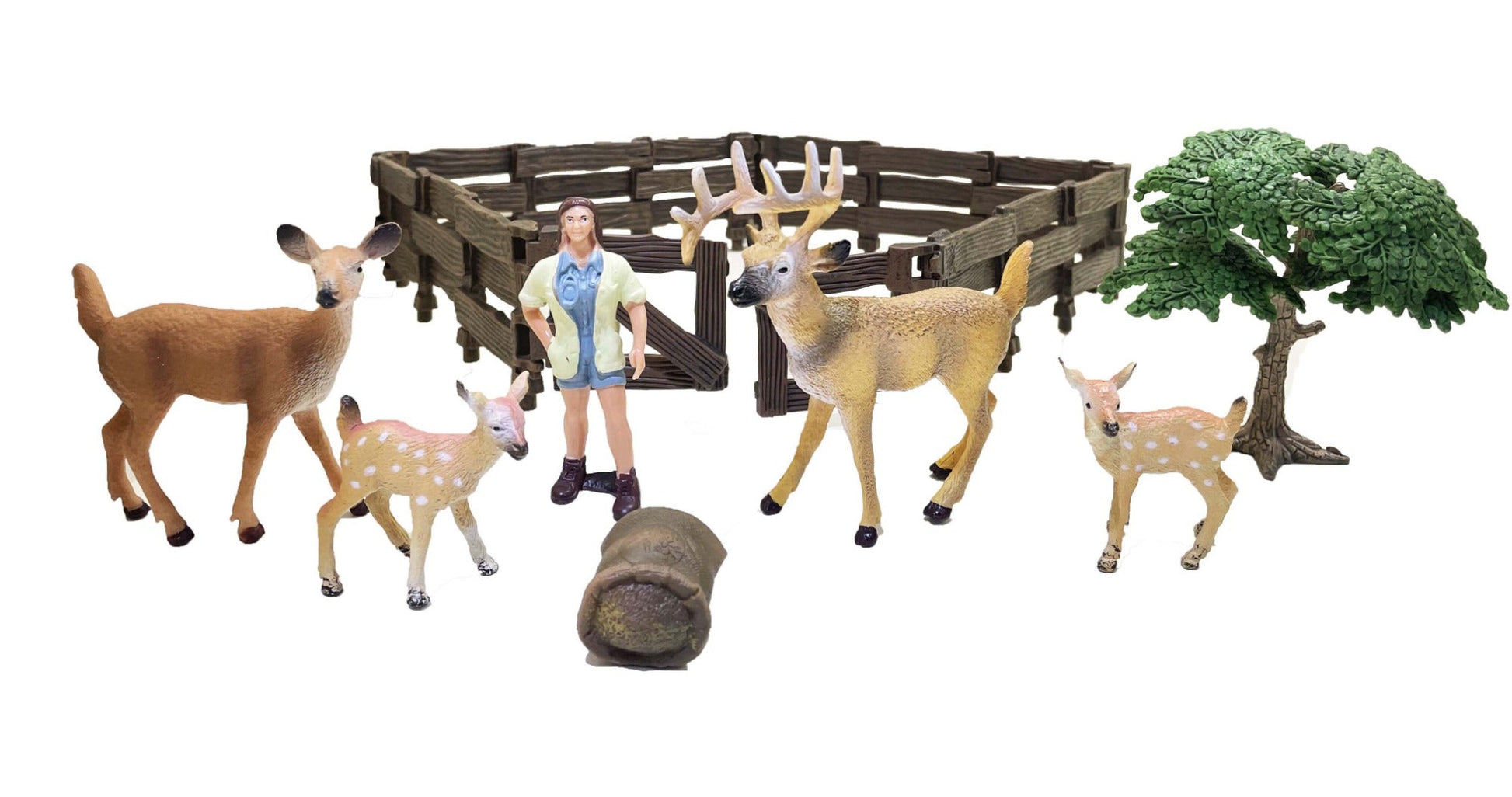 Model Animal Series Figure Mix 3pcs Set 2 Assorted