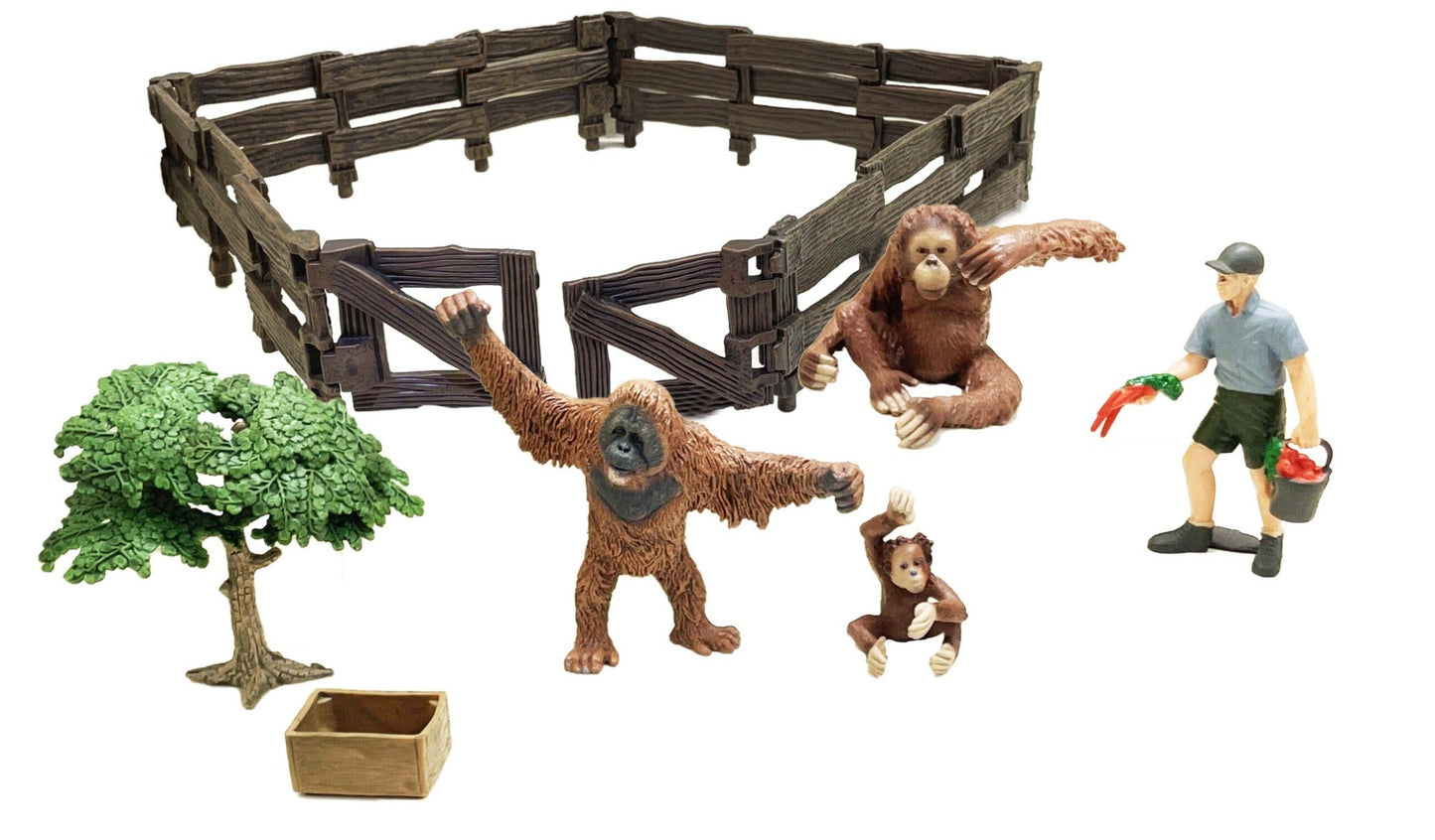 Model Animal Series Figure Mix 3pcs Set 2 Assorted