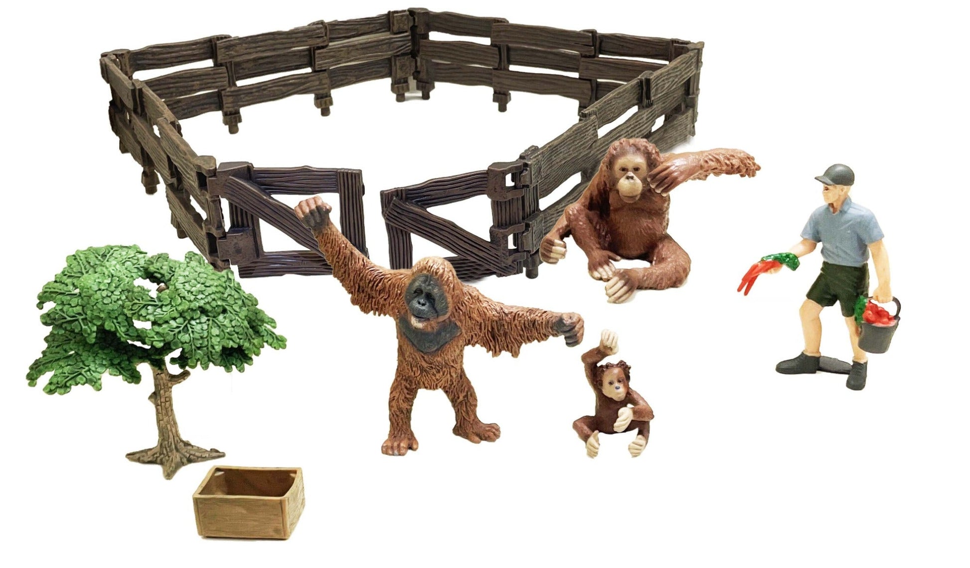 Model Animal Series Figure Mix 3pcs Set 2 Assorted