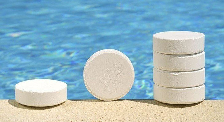 Pool Cleaning Chlorine Tablet 1kg Pack