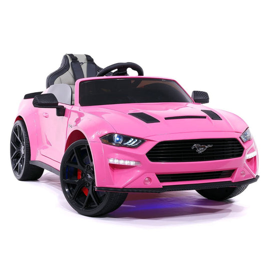 Ford Mustang 12V Battery Operated Ride On Car Pink with Remote Control