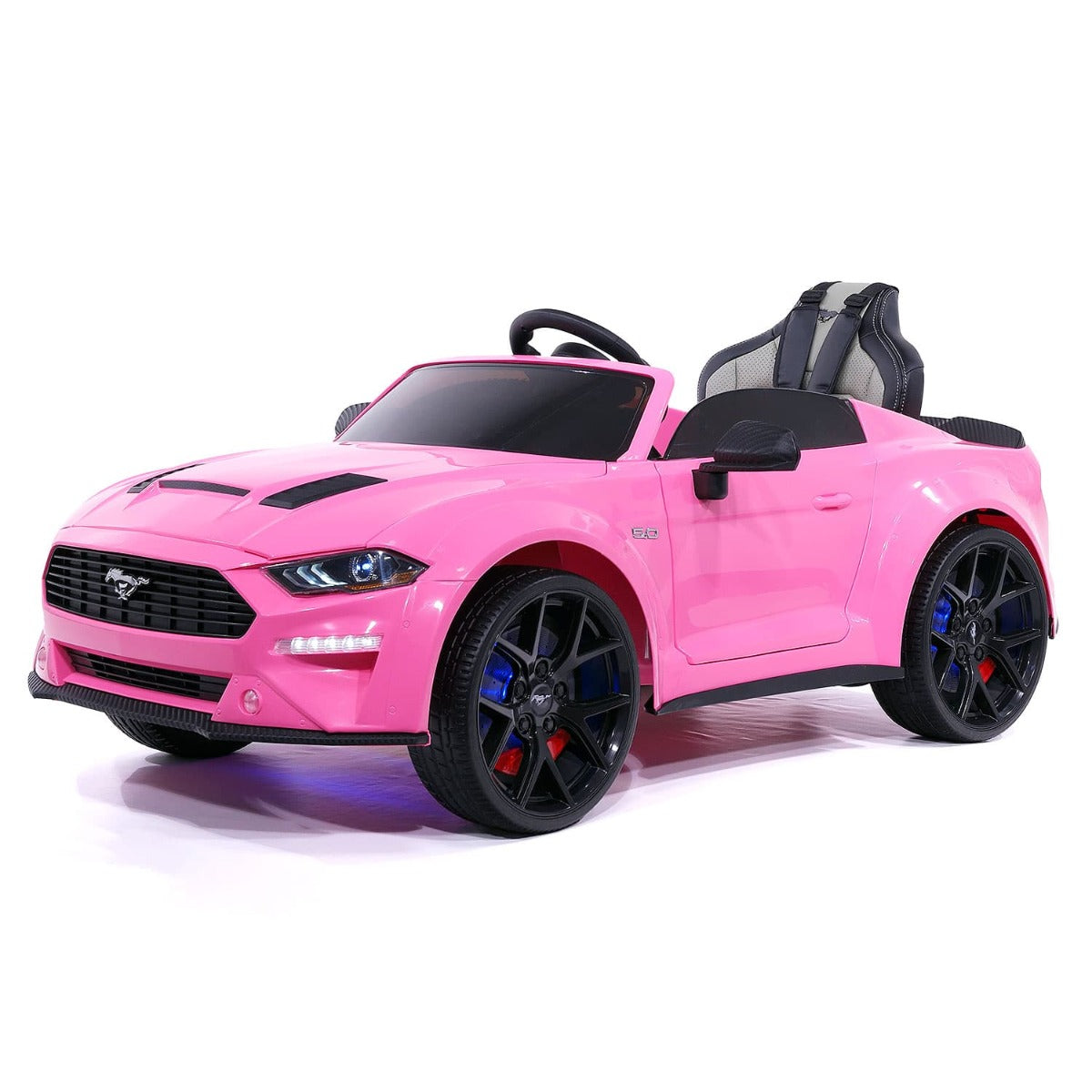 Ford Mustang 12V Battery Operated Ride On Car Pink with Remote Control