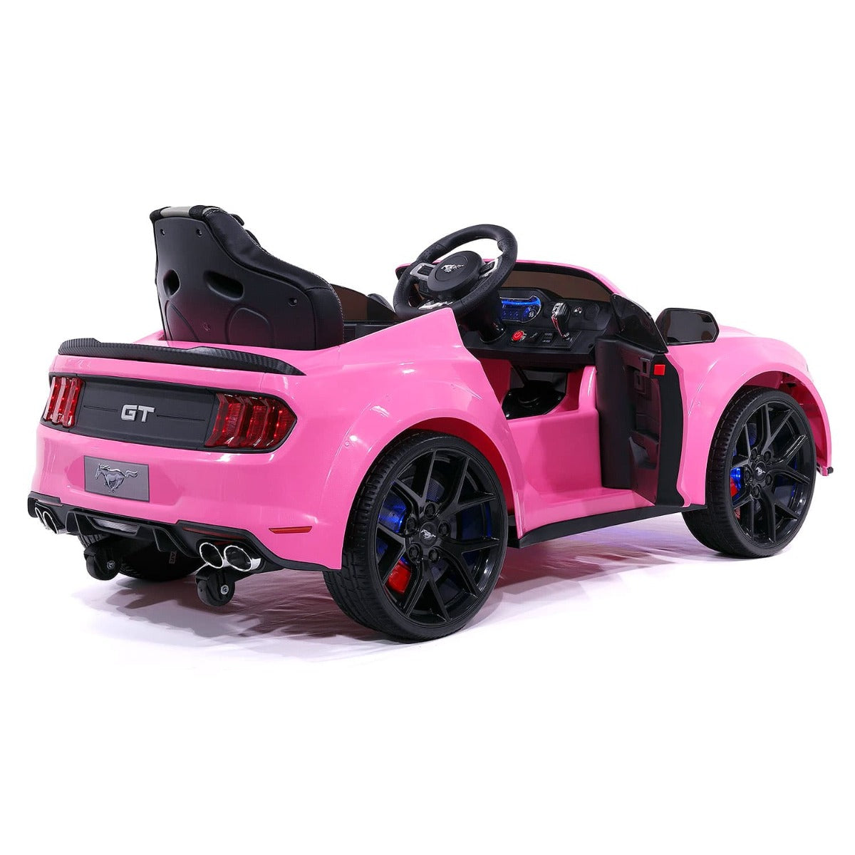Ford Mustang 12V Battery Operated Ride On Car Pink with Remote Control