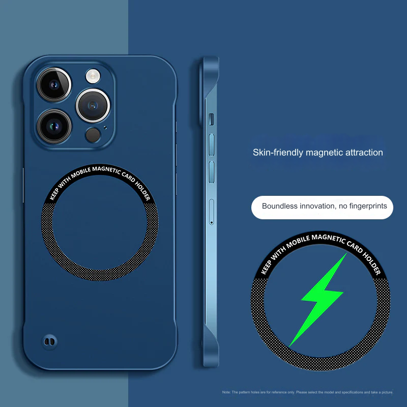Magnetic Thin PC iPhone Case - Sleek, Durable Protection