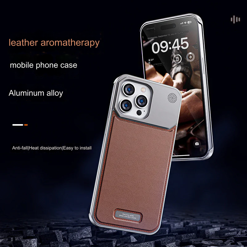 Luxury Metal Magnetic Phone Case for iPhone