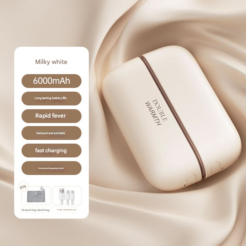Magnetic USB Hand Warmer 2-in-1 Portable