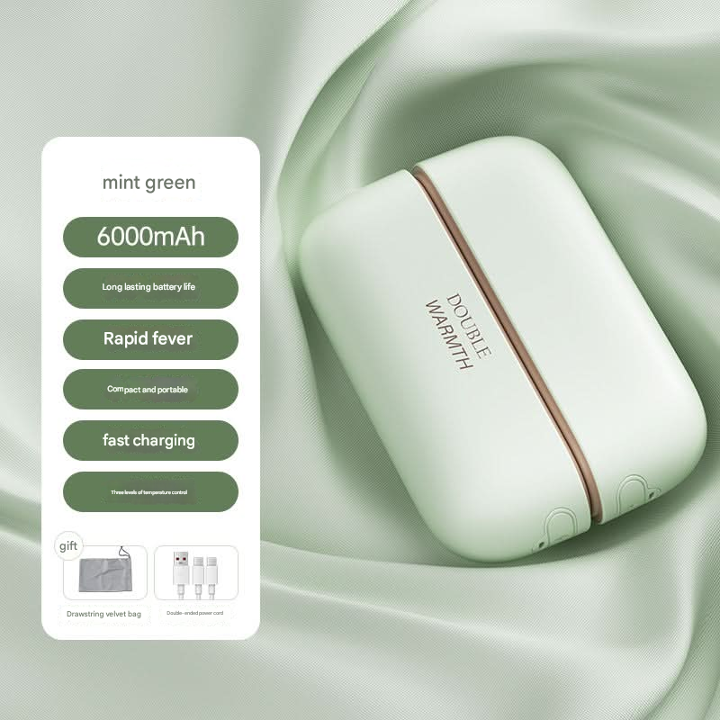 Magnetic USB Hand Warmer 2-in-1 Portable