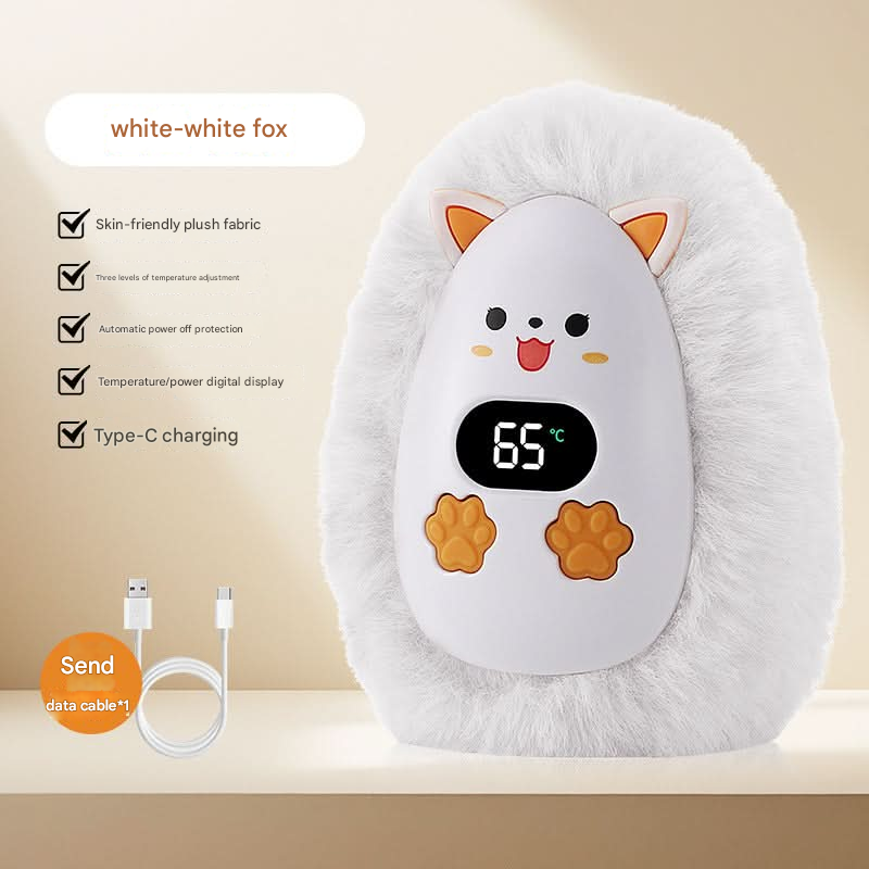 Portable USB Plush Hand Warmer for Winter