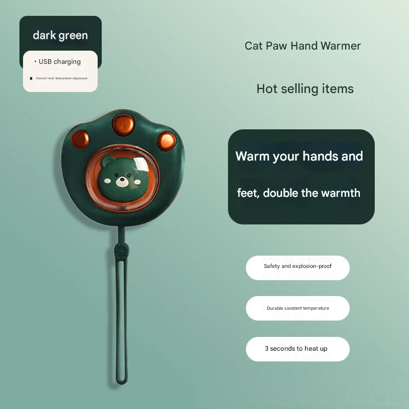 Mini Cat Claw USB Hand Warmer - Portable Heating