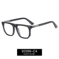 Women's TR90 Square Frame Anti-Blue Light Glasses – Myopia-Ready Optical Eyewear