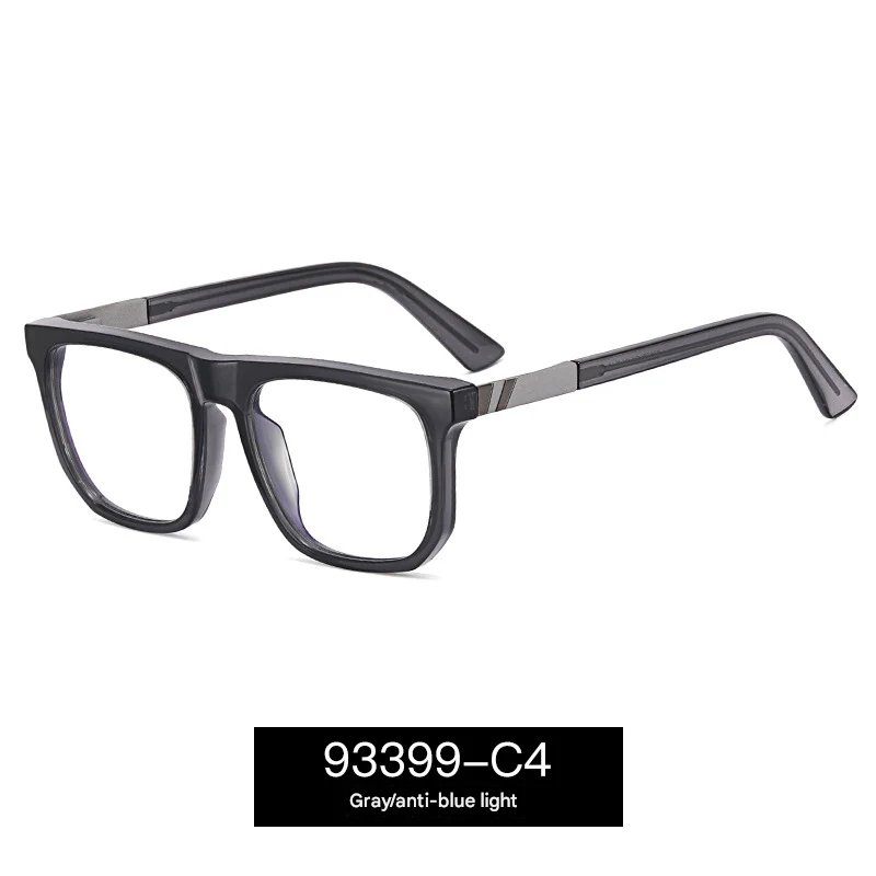 Women's TR90 Square Frame Anti-Blue Light Glasses – Myopia-Ready Optical Eyewear