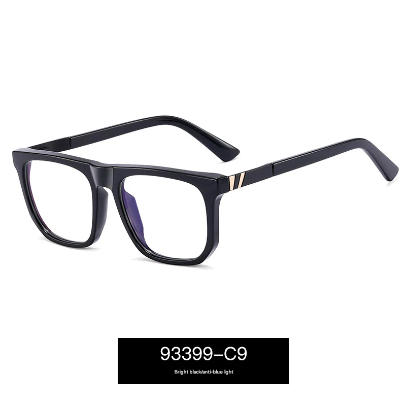 Women's TR90 Square Frame Anti-Blue Light Glasses – Myopia-Ready Optical Eyewear