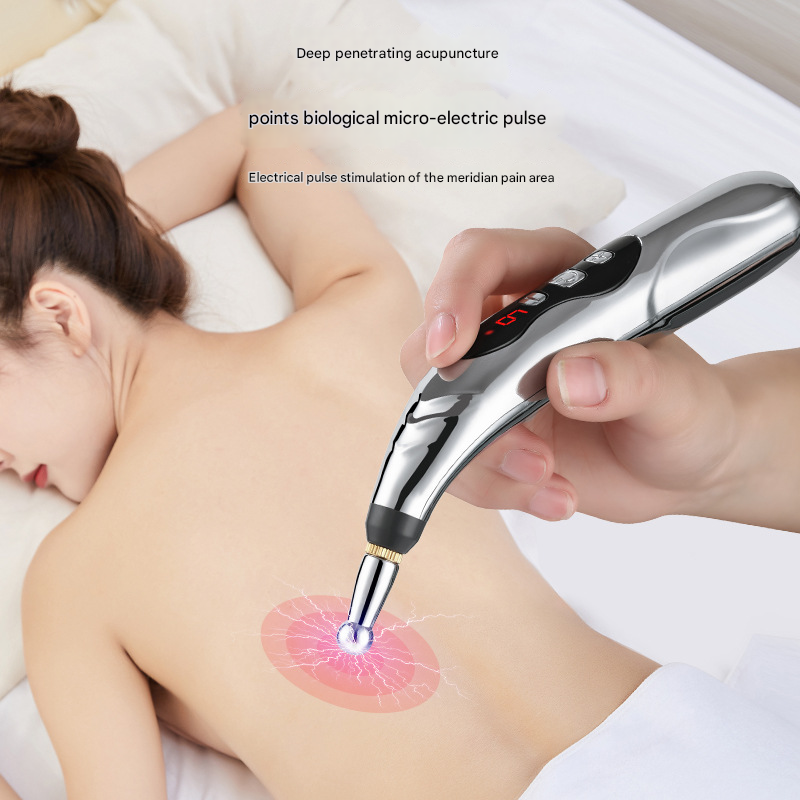 5-in-1 Acupuncture Massage Pen – Electronic Pain Relief Therapy