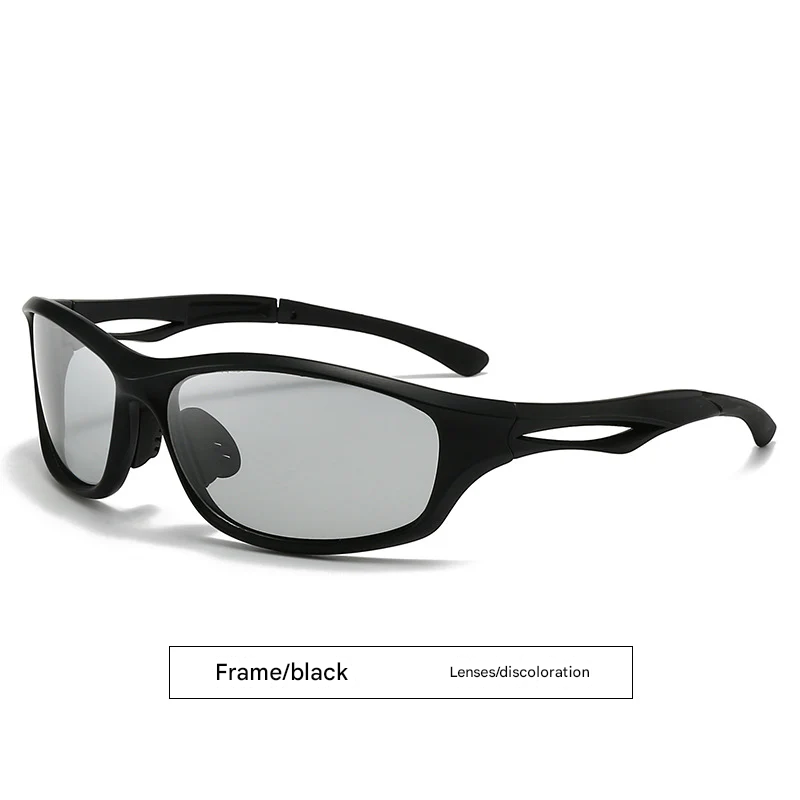 [Solarix] Silver Wraparound Sunglasses