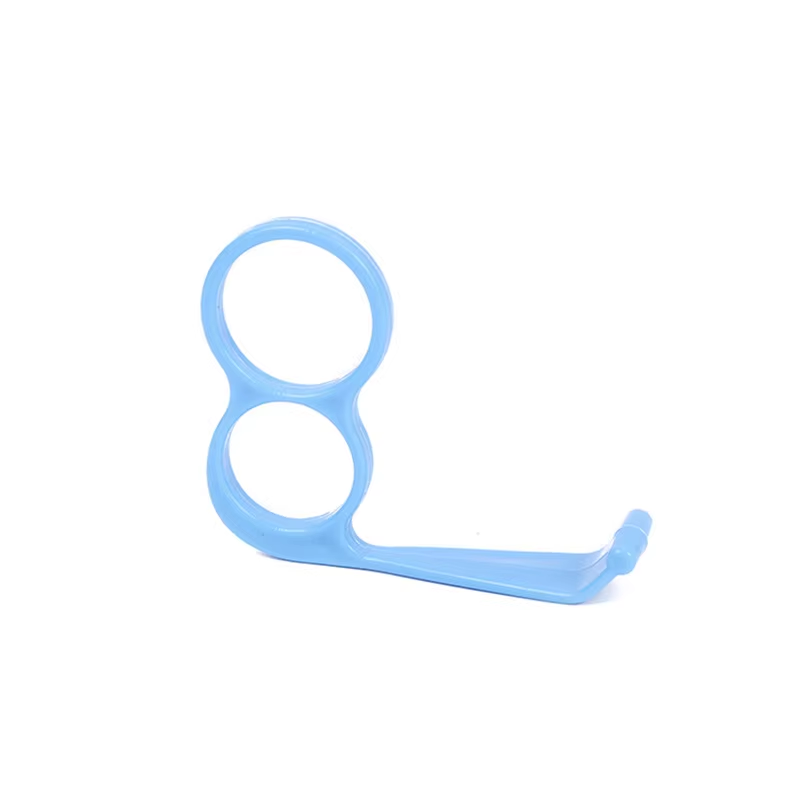 Universal Lazy Phone Ring Stand – Portable Anti-Drop ABS Holder for Desk