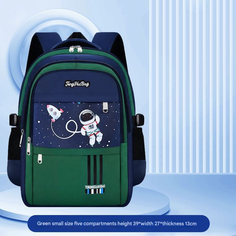 Boys' Elementary School Backpack – Large-Capacity Schoolbag for Grades 1-6