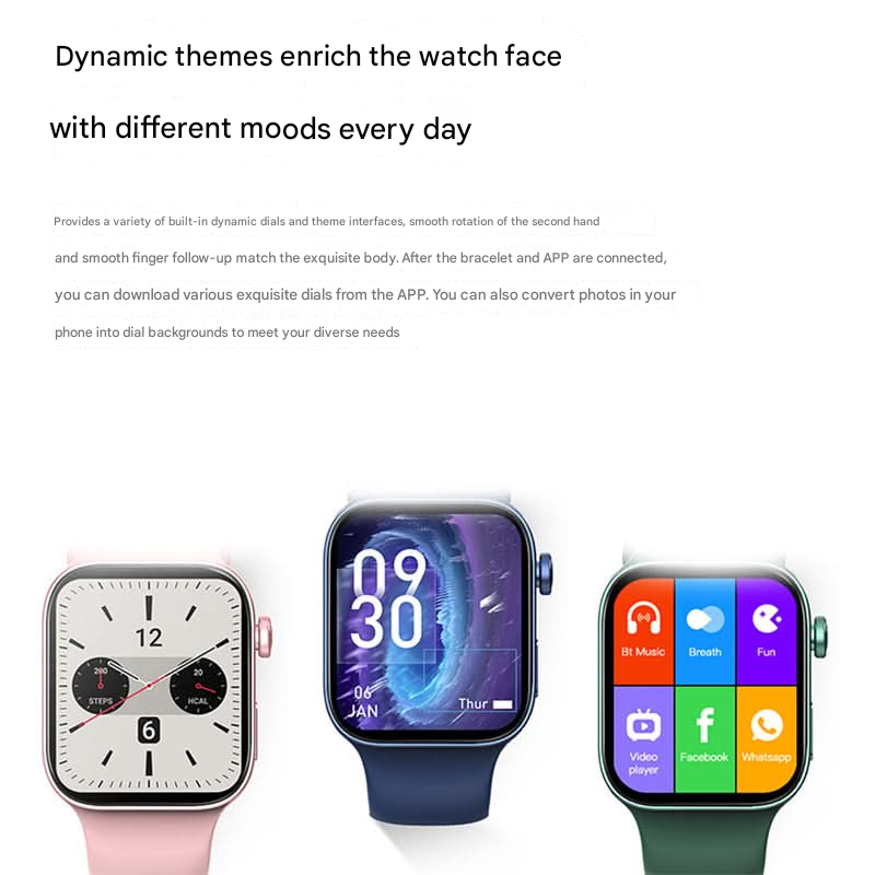 i8PROmax  S7 Smart Watch - Bluetooth Call, Multi-Sport Bracelet