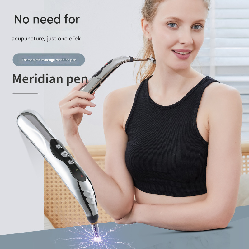 5-in-1 Acupuncture Massage Pen – Electronic Pain Relief Therapy