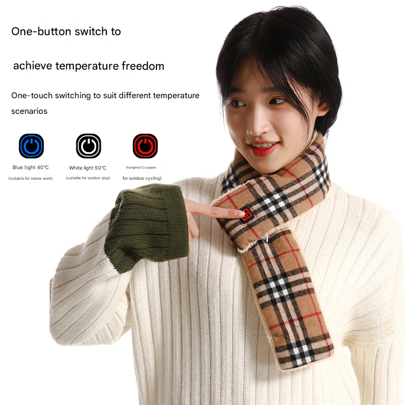 USB Electric Heating Scarf for Neck & Shoulders