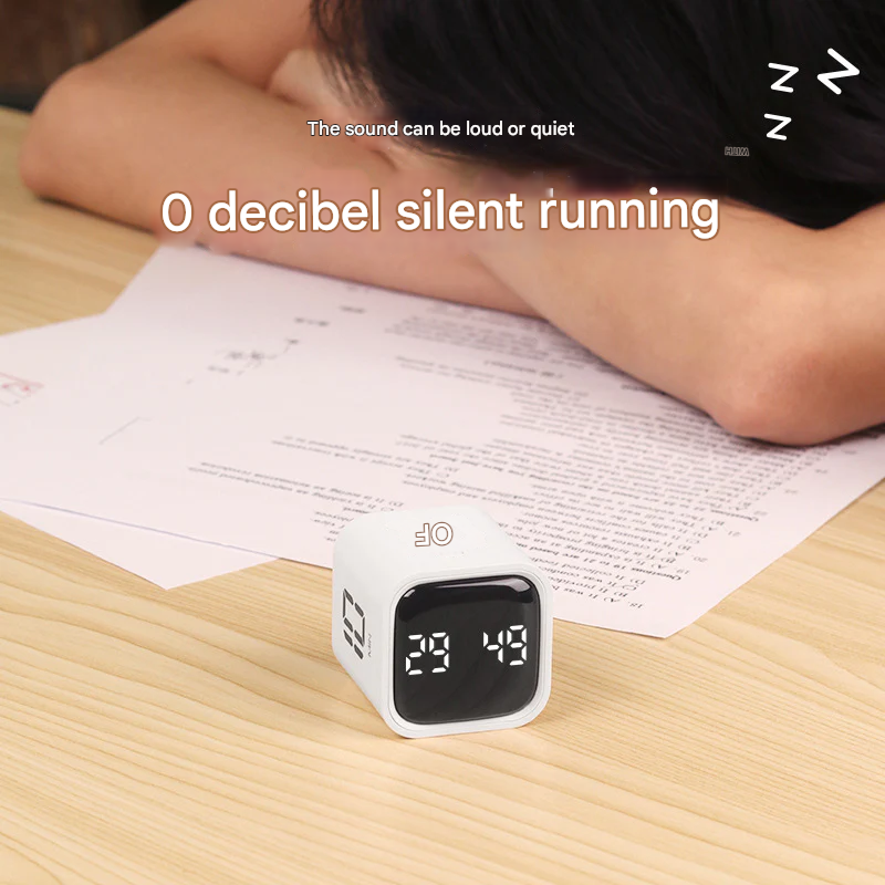 Smart Digital Timer – Kitchen Countdown Clock & Study Time Manager with Alarm